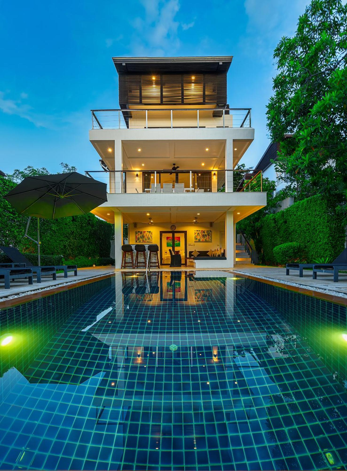 3 Bedroom Luxury 5 Star Seaview Villa Esprit Sdv087-By Samui Dream Villas Strand Bang Rak Exterior foto